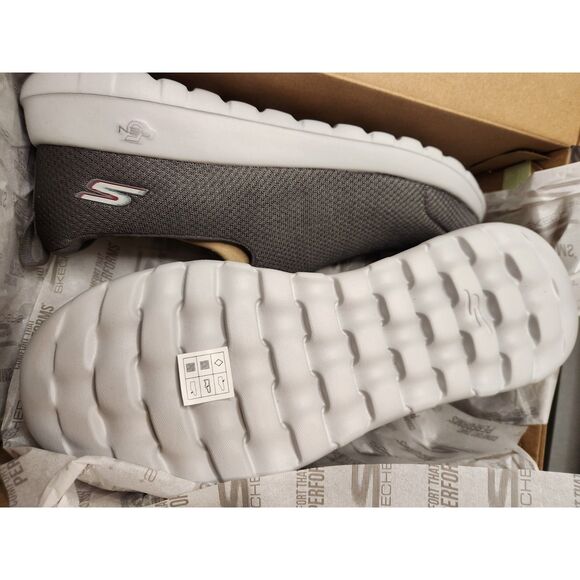 Skechers Performance Go Walk Max Gen 5 Cushioning Charcoal Mens 14 - Picture 8 of 8